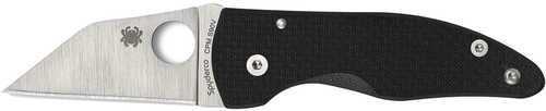 Spyderco C264CFP MicroJimbo 2.45" Folding Wharncliffe Plain Satin CPM S90V Blade, Black Textured Carbon Fiber Handle