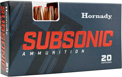 Hornady 338 ARC 307 gr Sub X 20 Per Box