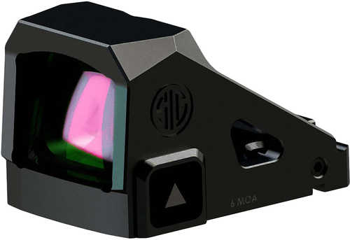 Sig Sauer Electro-Optics SORMDC60 Romeo-MDC Mini Daily Carry Black 1X26mm, 6 MOA Illuminated Red Dot Reticle