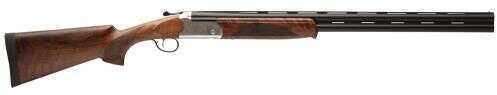 Savage Arms Stevens 555e Over/ Under 410 Gauge Shotgun 26" Barrel 3" Chamber 5-Choke Tubes Silver Engraved Receiver Satin Finished Walnut Stock