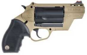 Taurus Revolver Pistol Public Defender Polymer 410 Gauge / 45 Long Colt Flat Dark Earth 2-441021FDE