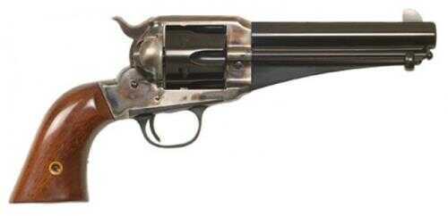 Cimarron 1875 Outlaw Revolver 357 Magnum / 38 Special 5.5" Barrel Case Hardened Receiver Walnut Grip Standard Blued Finish Pistol CA168