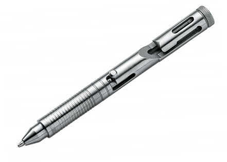 Boker Knives Plus Tactical Pen, Silver Md: 09BO089