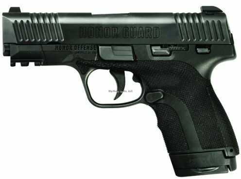 Honor Defense Guard Sub Compact 9MM Long Slide Pistol With Safety 7 Round Black HG9SCLSMS