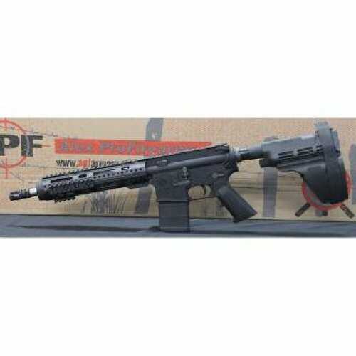 Alex Pro Firearms Pistol 10.5" Barrel 5.56mmx45 30 Round Mag Sig Brace Carbine Gas System Black Finish Semi-Automatic