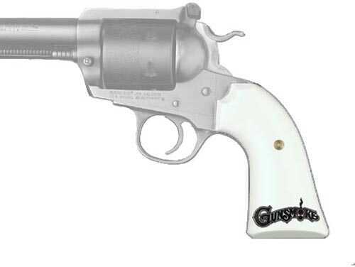 Hogue Ruger Bisley Scrimshaw Ivory Polymer Gunsmoke 89034