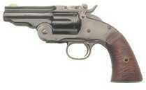 Cimarron Model No. 3 Schofield Revolver 45 Colt 3.5" Barrel S&W Replica 2-Piece Walnut Grip Standard Blue CA853