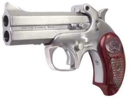 Bond Arms BASS Snakeslayer Original Derringer 357 Magnum 3.50" Barrel Stainless Steel Finish Rosewood Grips