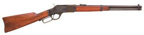 Cimarron 1873 Carbine Rifle With Saddle Ring 357 Magnum / 38 Special 19" Round Barrel Steel Frame Standard Blue