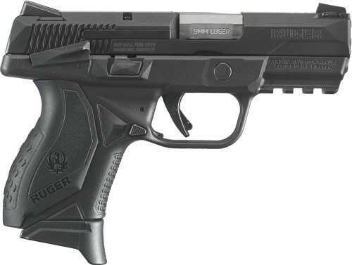 Pistol Ruger American Compact 9MM FS 17-Shot Black Mat With Safety