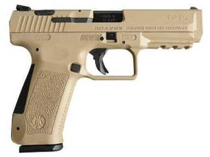 Pistol Century Arms TP9SA 9mm Luger 4.47" Cold Forged Barrel Polymer Frame Desert Tan Finish 2-10 Round Magazines