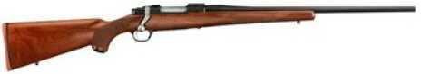 Ruger M77 Hawkeye 257 Roberts 22 Inch Satin Blued Barrel American Walnut Stock Right Handed Bolt Action Rifle 37115 HM77R