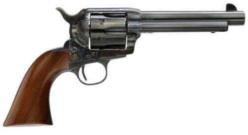 Taylor's & Company Gunfighter Cattleman 45 Colt 4.75" Barrel 6 Round Blued Finish Walnut Grip Revolver