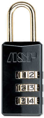 ASP Three Disc Combination Locks Black 59508