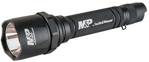 Smith & Wesson Accessories Delta Force Flashlight MS-10, LED with 3 CR123A Batteries Aluminum Black Md: 110148
