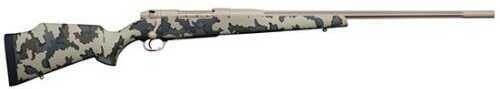 Weatherby Mark V 30<span style="font-weight:bolder; ">-378</span> Magnum 28" Fluted Barrel Cerakote Finish Composite Stock With Kuiu Camo Bolt Action Rifle