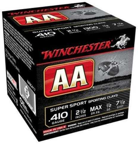 410 Gauge 25 Rounds Ammunition Winchester 1/2" oz Lead #7