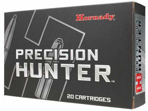 Hornady Precision Hunter 30-06 <span style="font-weight:bolder; ">Springfield</span> 178 gr Extremely Low Drag-eXpanding (ELD-X) Ammo 20 Round Box