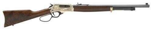Henry Lever Action Rifle 45/70 Government Brass Receiver Wildlife Edition