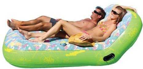 Margaritaville Pool Floats Dual Lounger 66W X 91L Inches