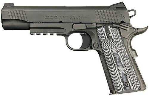 Colt Combat Unit 9mm Pistol 5" Stainless Steel Barrel, 9+1 Magazine Capacity, Genuine Novak Front/Re