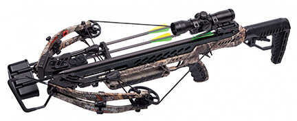 Crosman Gladiator Whisper 405 Crossbow, 200 lb Draw Weight, Realtree Xtra Md: AXCG200CK2