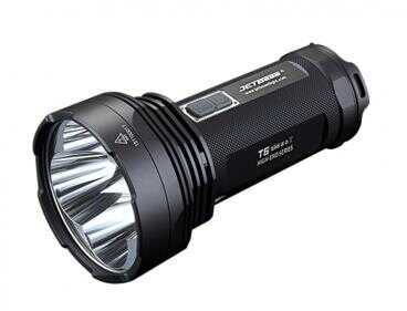 JETBeam T6 Rechargeable Flashlight Black