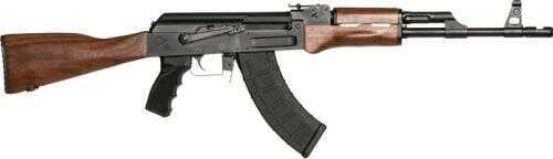 Century Arms C39V2 7.62mmX39mm Milled AK-47 Rifle With Scope Rail Black Matte Metal Finish Walnut Stock Semi Automatic