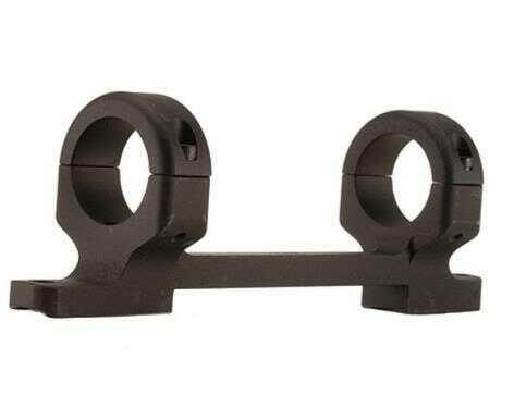 DNZ Products 1" Ring Mount Low Remington 700 Short Action Black 14700