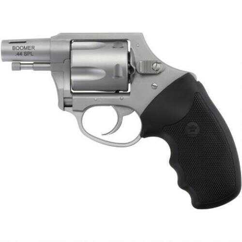 Charter Arms Revolver Boomer 44 Special 2" Barrel 5 Round Stainless Steel Rubber Grip