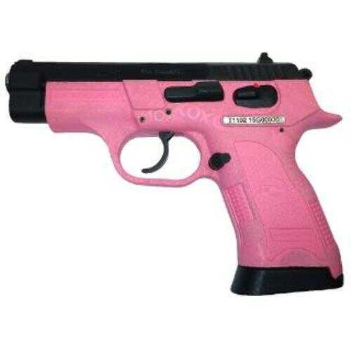 USSG , Inc. SAR B6P Pistol 9mm Luger 3.6in Barrel 13 Rounds Black Slide and Pink Frame 800432