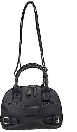 Small Dome Cross body Bag Black