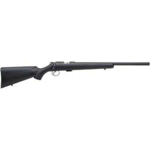 Cz 455 Rifle 22 Long Varmint 16" Threaded Barrel Black Stock