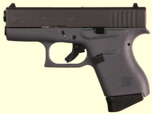 GLOCK Semi-Auto Pistol G43 G3 GRAY 9MM 6+1 3.39 FS TWO 6RD MAGAZINES 9mm Barrel 3.39"