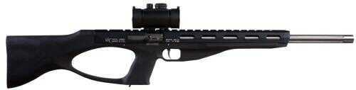 Excel Arms Rifle MR22 Stdb 22 WMR 18" Fluted Stainless Steel Barrel 9 Round Black With Red Dot Scope Magazines