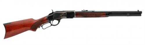 Taylor Uberti 1873 Lever Action Rifle 45 Colt With Walnut Pistol Grip Stock, Half-Round Half-Octagon 24.25" Barrel, And Case Hardened Frame Model 266