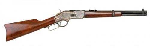 Cimarron 1873 Trapper 44-40 Winchester Color Case Hardened Frame 16" Round Barrel 9+1 Rounds Standard Blued Finish Rifle