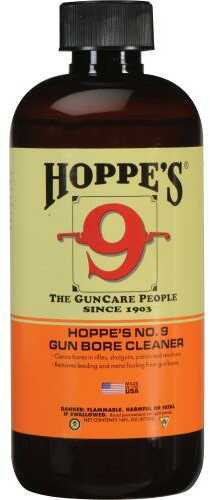 Hoppe's No. 9 Gun Bore Cleaner Solvent Liquid Pint (16 Oz) Md: 916