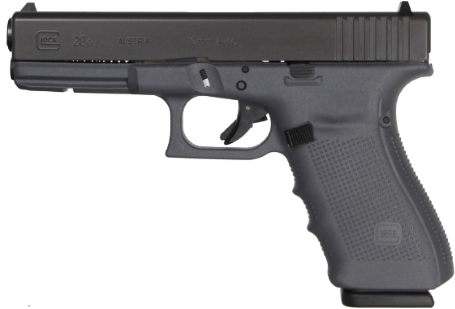 Glock Semi-Auto Pistol G20 Gen 4 Gray 10mm 10+1 Rounds 3-10 Mags 4.61" Barrel