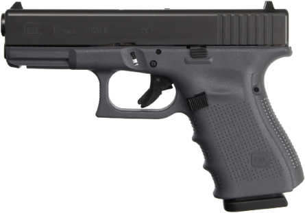 GLOCK Semi-Auto Pistol G19 G4 GRAY 9MM 15+1 4.0 FS 3-15RD MAGS | ACCESSORY RAIL 9mm Barrel 4"