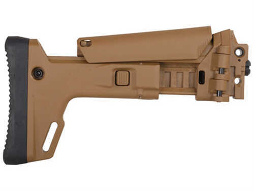 Bushmaster ACR Enhanced 7-Position Telescoping Side Folding Buttstock Coyote Tan Md: 92988