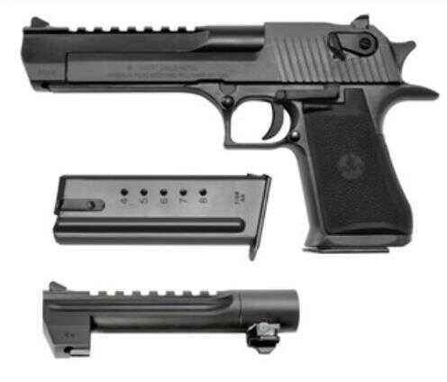 Magnum Research Desert Eagle 50 Action Express / 44 Combo Caliber Package With 6" Barrels Black Finish Semi Automatic Pistol