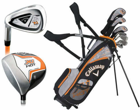 Callaway Golf XJ Hot Boys 9-12 Set Juniors Flex Left Hand Black