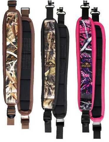 Butler Creek Sling Comfort Stretch with Sewn-In Swivels, Neoprene, Realtree Xtra Md: 181019