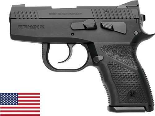 Pistol KRISS Sphinx SDP Subcompact Alpha 9mm 3.13" Barrel, 13-Round Capacity, Front/Rear Sights, Black Md: