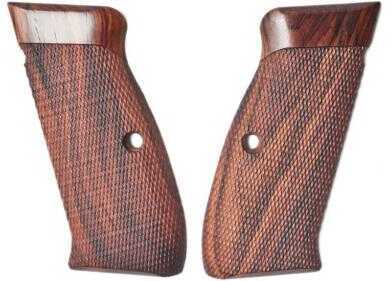 Hogue CZ-75/CZ-85 Grips P9, Coco Bolo Checkered 75811