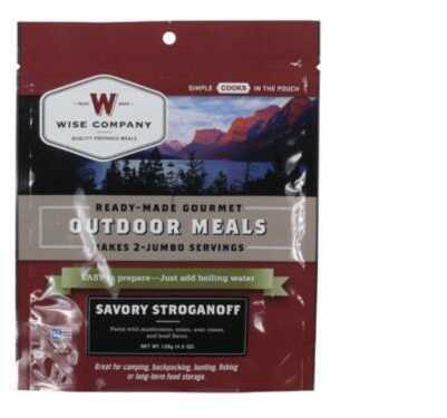 Click to see larger image. Wise Foods Savory STROGANOFF 4.5 Oz Freeze Dried 03303