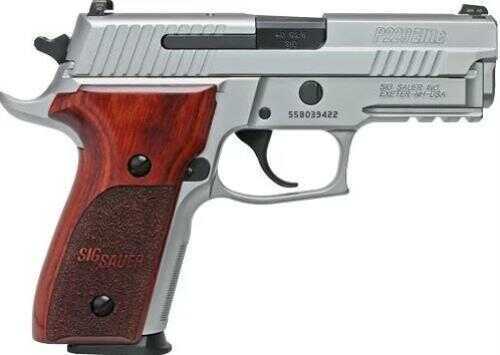 Sig Sauer P229 Ase 40 S&W 3.9" Barrel Siglite 10 Round Stainless Steel Walnut Talo Semi Automatic Pistol