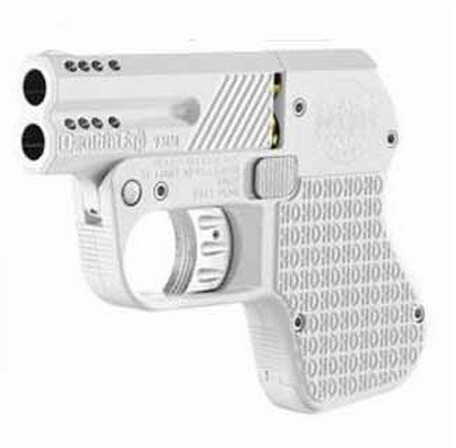 Doubletap Defense Pistol 45 ACP Action 3" Ported Barrel White Aluminum DT045013