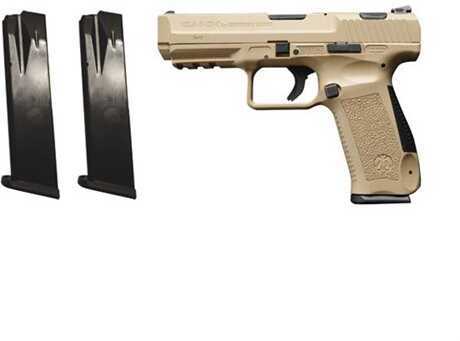 Century Arms TP9SA Desert Pistol 9mm Luger with Two Mec-Gar 18 Rounds Mags
